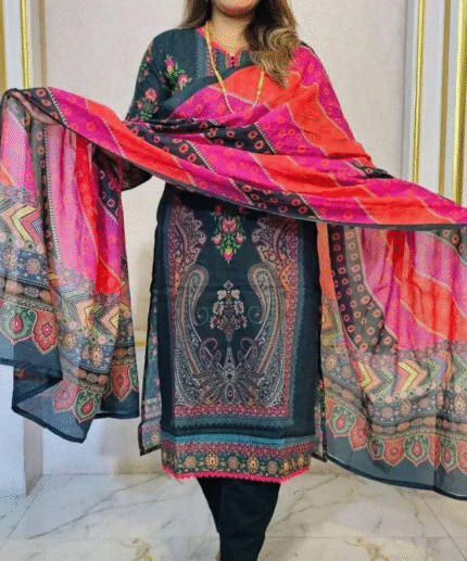 Bin Hamid Premium Cotton Dress